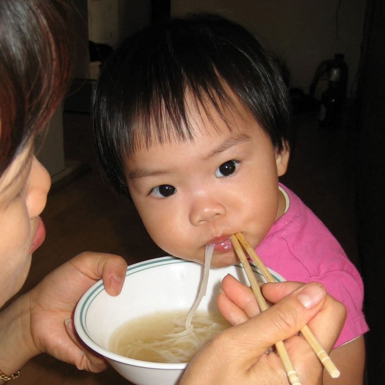 Diana as a baby